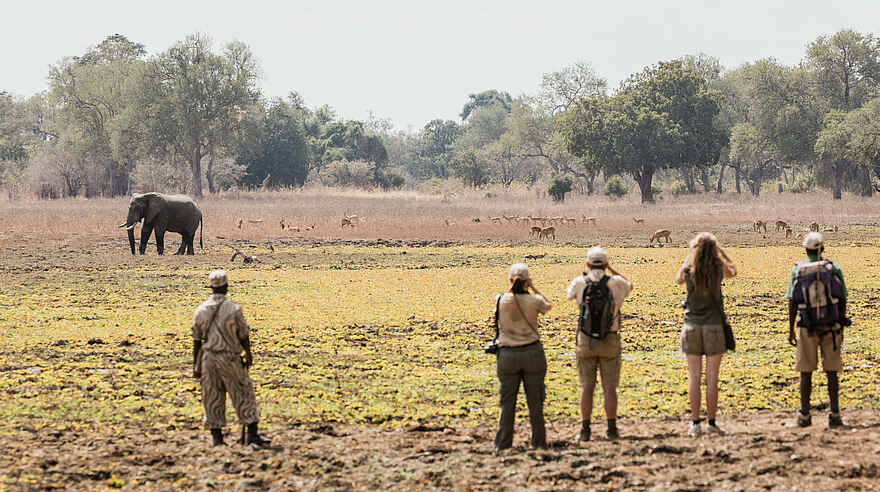 Big Lagoon Camp: Zu Fuß unterwegs Big Lagoon Camp: Zu Fuß unterwegs