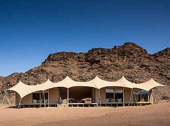 Hoanib Skeleton Coast Camp: Familytent Ansicht