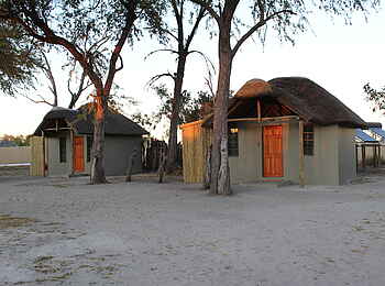 Khwai Guest House: Die Gästechalets Khwai Guest House: Die Gästechalets