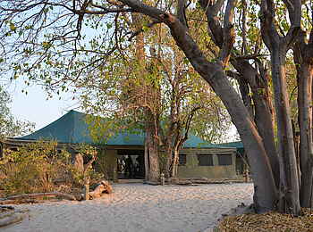 Sango Safari Camp: Zugang zum Hauptzelt