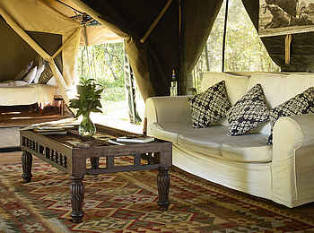 Serian's Nkorombo Mobile Camp: Family Suite