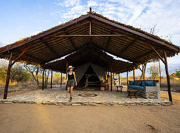 Namoroka Tsingy Camp: Zeltsuite Aussenansicht