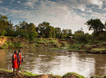 Sentinel Mara Camp: Fluss und Landschaft