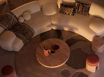 Ubuyu Lodge: Loungbereich Villa