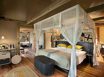 Khwai Leadwood: Kingsize Bett