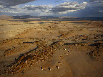 Namib Dune Star Camp: Luftbild Namib Dune Star Camp: Luftbild