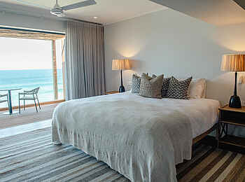 Sala Beach House: Ocean View Room Blick nach draußen