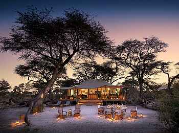 Somalisa Expeditions Camp: Der Hauptbereich des Camps