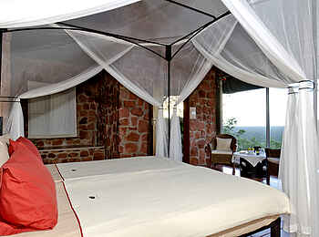 Waterberg Plateau Lodge: Schlafzimmer im Chalet Waterberg Plateau Lodge: Schlafzimmer im Chalet