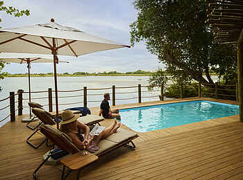 Xugana Island Lodge: Der Pool