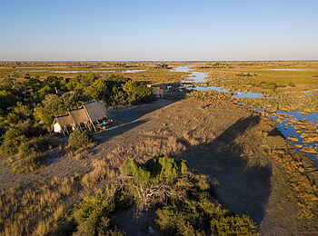 Selinda Suite: Luftbild