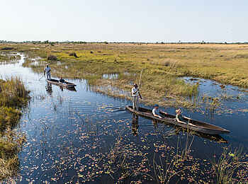 Camp Okavango: Mokoro Safari Camp Okavango: Mokoro Safari