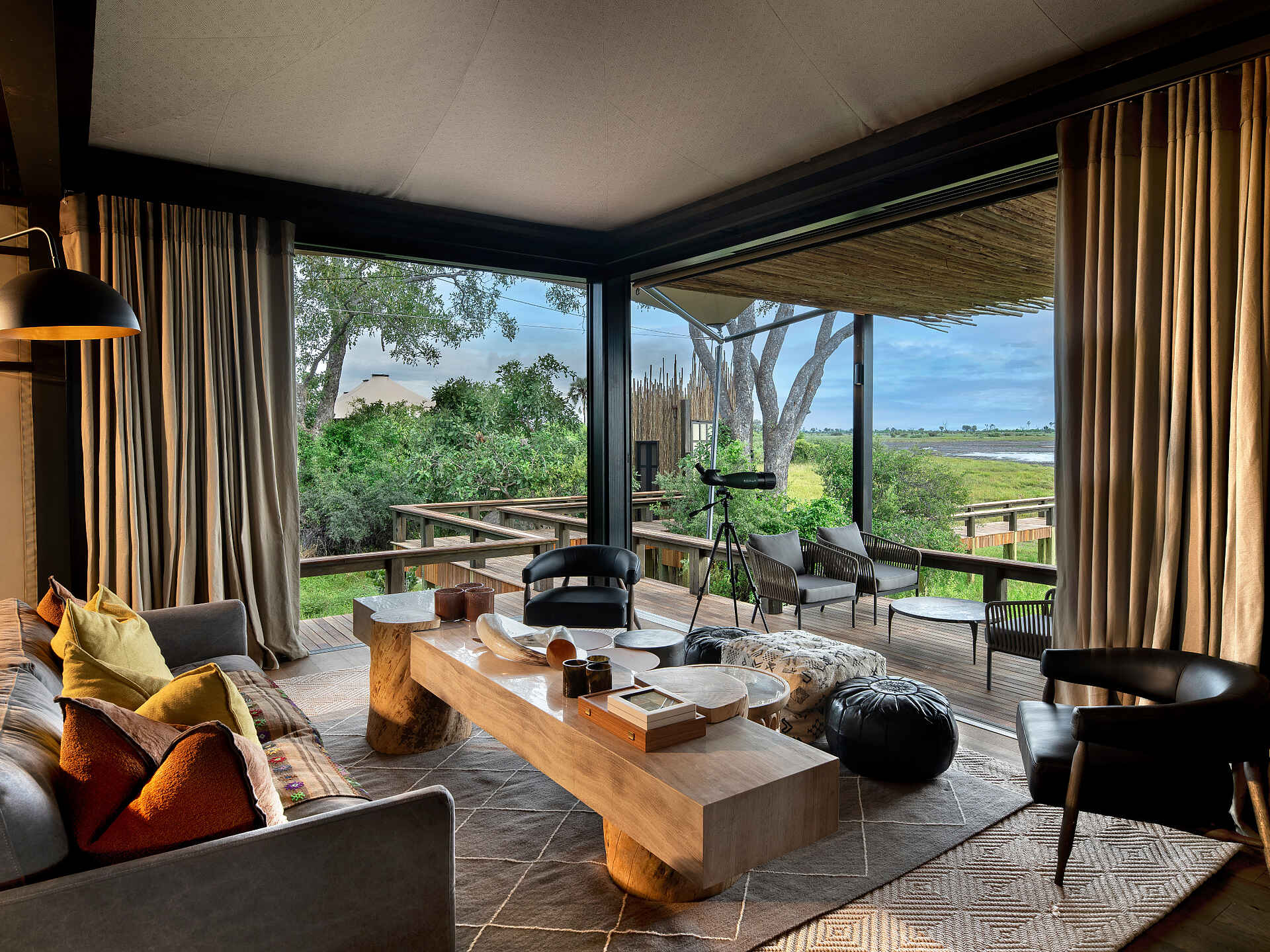 Daunara Safari Camp: Wohnzimmer Daunara Safari Camp: Wohnzimmer