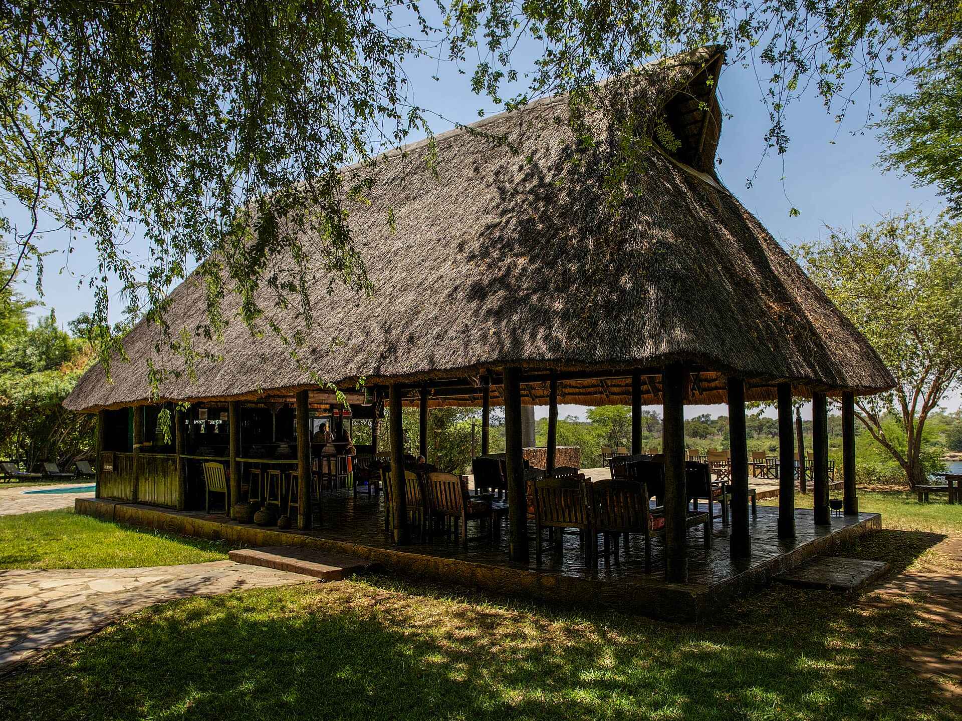 Kiambi Camp: Hauptgebäude