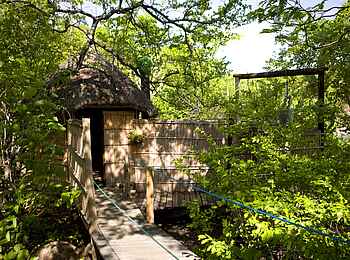 Mumbo Island Camp: Ökobad und Toilette