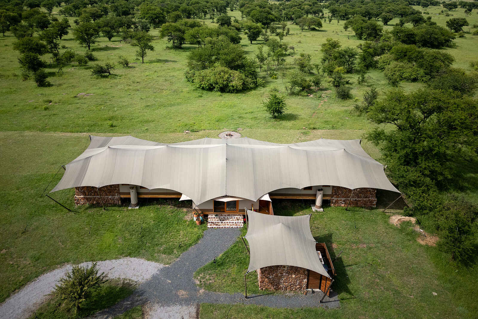 The Retreats at Sayari Camp: Aus der Vogelperspektive The Retreats at Sayari Camp: Aus der Vogelperspektive