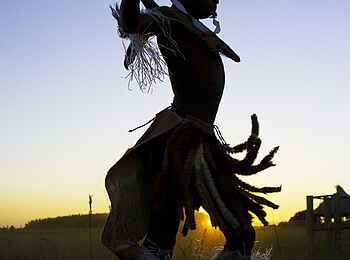 Rocktail Beach Camp: Zulutänzer