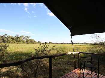 Sango Safari Camp: Private Veranda