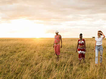 Saruni Eagle View: Walking Safari Saruni Eagle View: Walking Safari