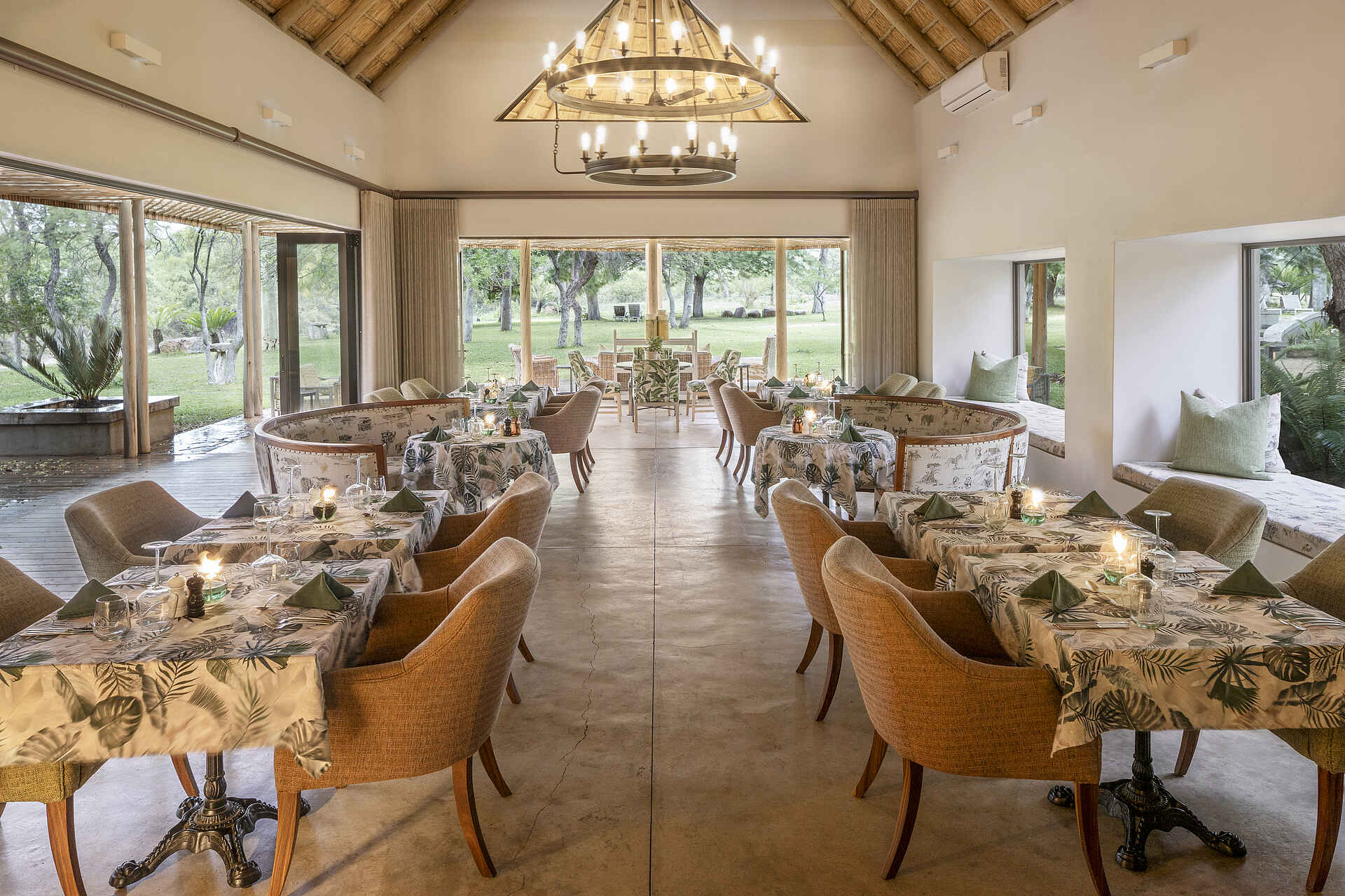 Simbavati Camp George: Das Restaurant