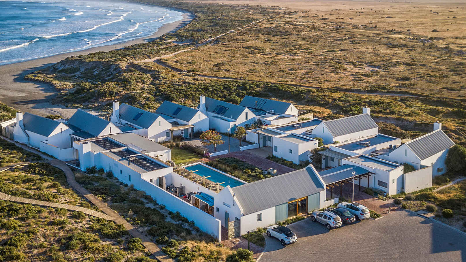Strandloper Ocean Boutiquehotel: Aus der Vogelperspektive Strandloper Ocean Boutiquehotel: Aus der Vogelperspektive