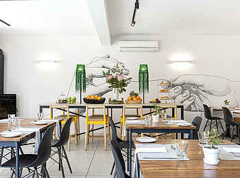 The Peech Boutique-Hotel: Das Garden Restaurant