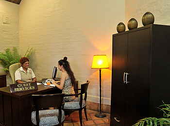 Victoria Falls Safari Lodge: Herzlich Willkommen