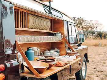 Wayo Serengeti Green Camp: Frühstücksbüfett