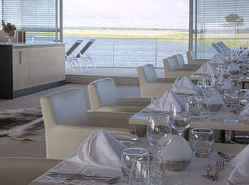 Zambezi Queen: Abendessen