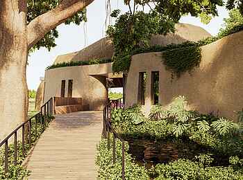 Chobe Savanna Lodge: Zugang