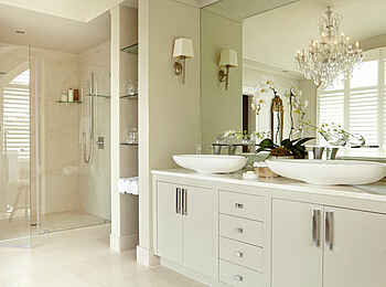 Leisure Isle Lodge: Badezimmer