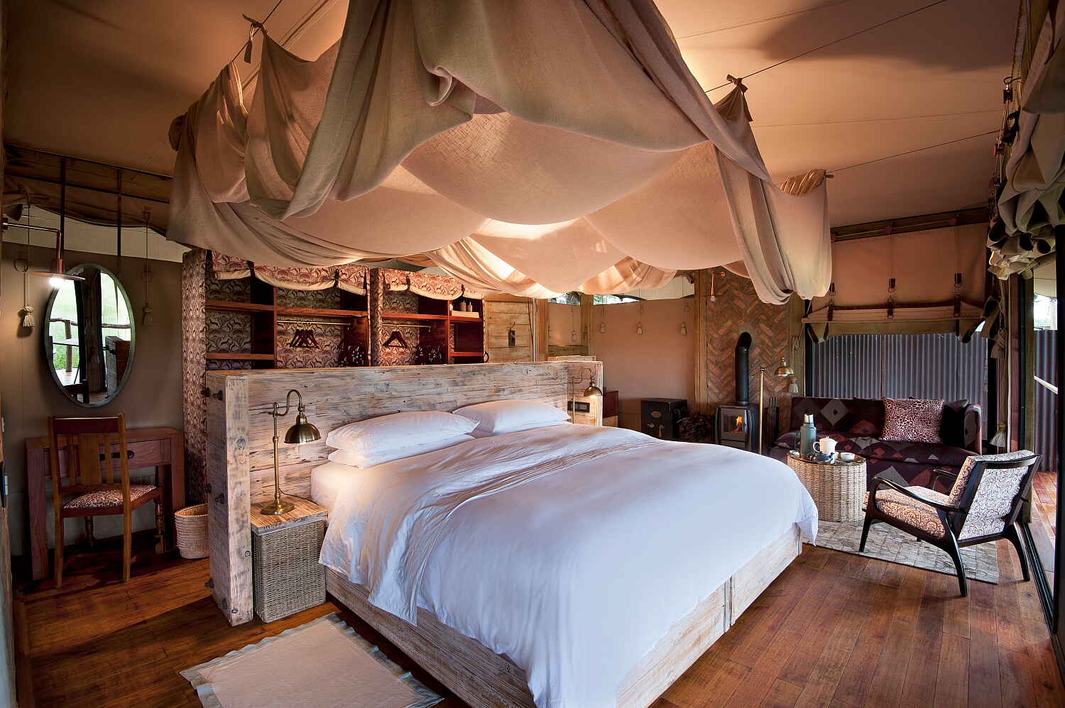Somalisa Camp: Doppelbett