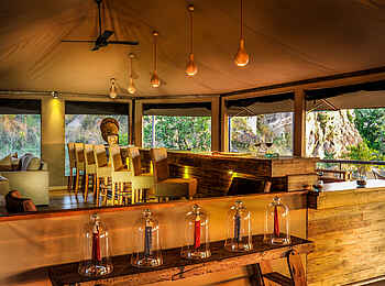 Lemala Kuria Hills: Hauptzelt Einrichtung