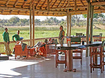 Moremi Crossing: Lounge Moremi Crossing: Lounge