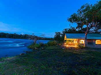 Papa´s Camp: Ein Gästezelt