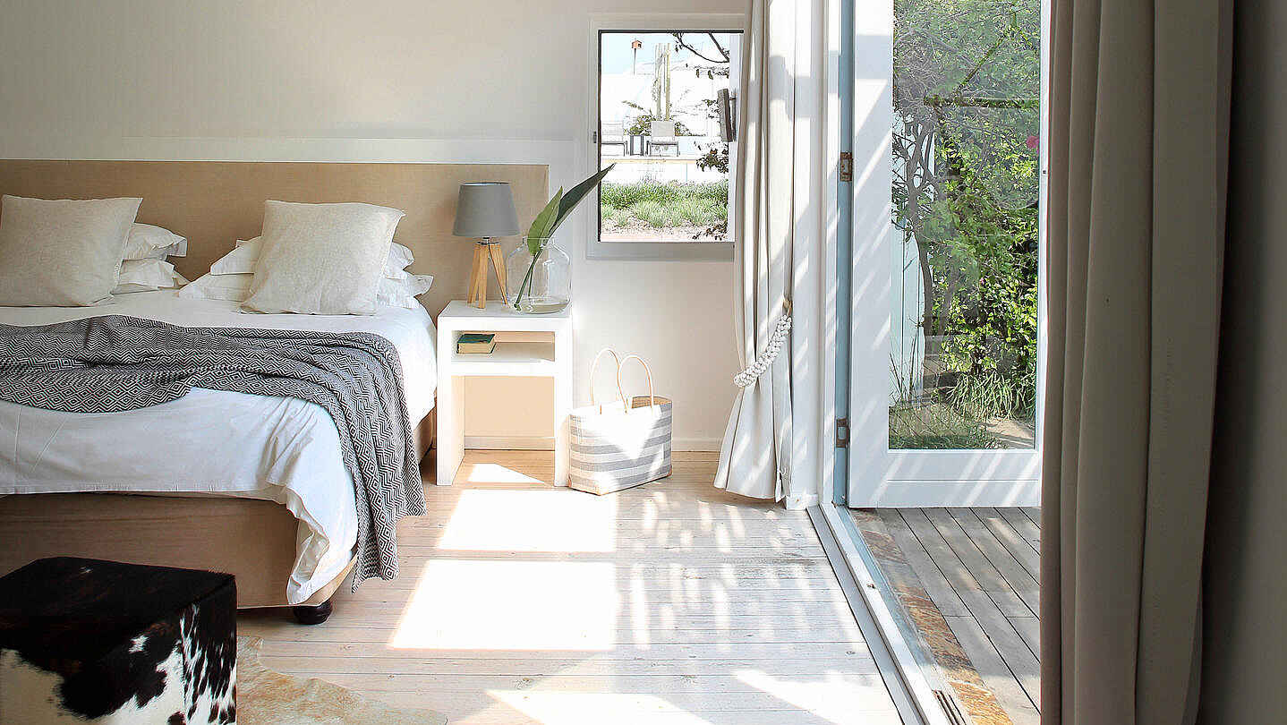 Strandloper Ocean Boutiquehotel: Courtyard Room Bett Strandloper Ocean Boutiquehotel: Courtyard Room Bett