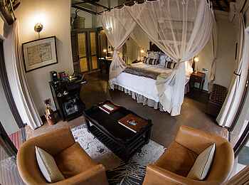 Jock Safari Lodge – Main Lodge: Innenansicht Suite
