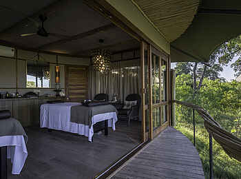 Mombo Camp: Spabereich Mombo Camp: Spabereich