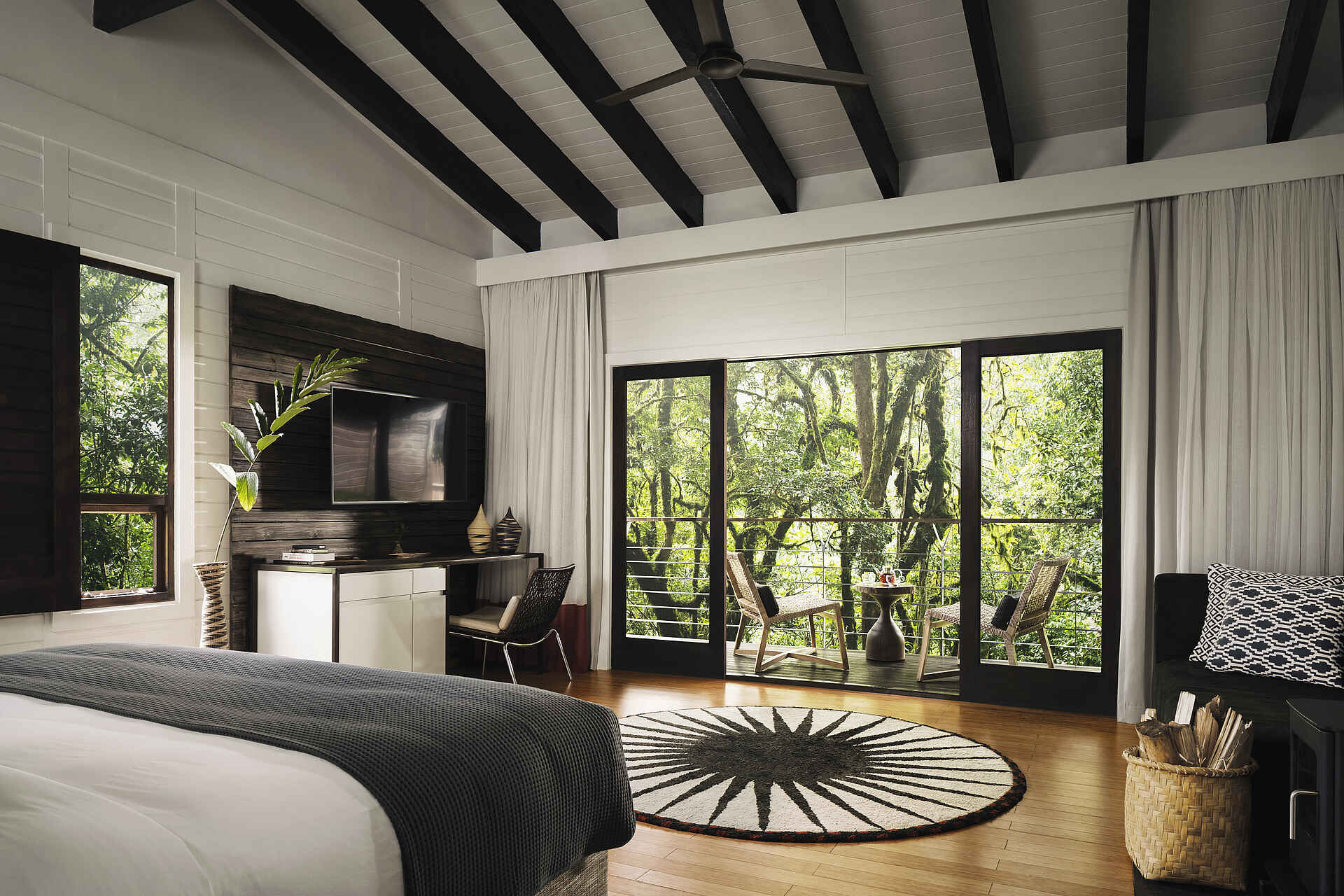 One and Only Nyungwe House: Schlafzimmer mit Ausblick