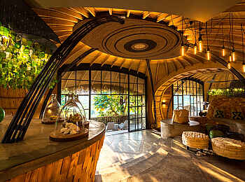 Bisate Lodge: Lounge