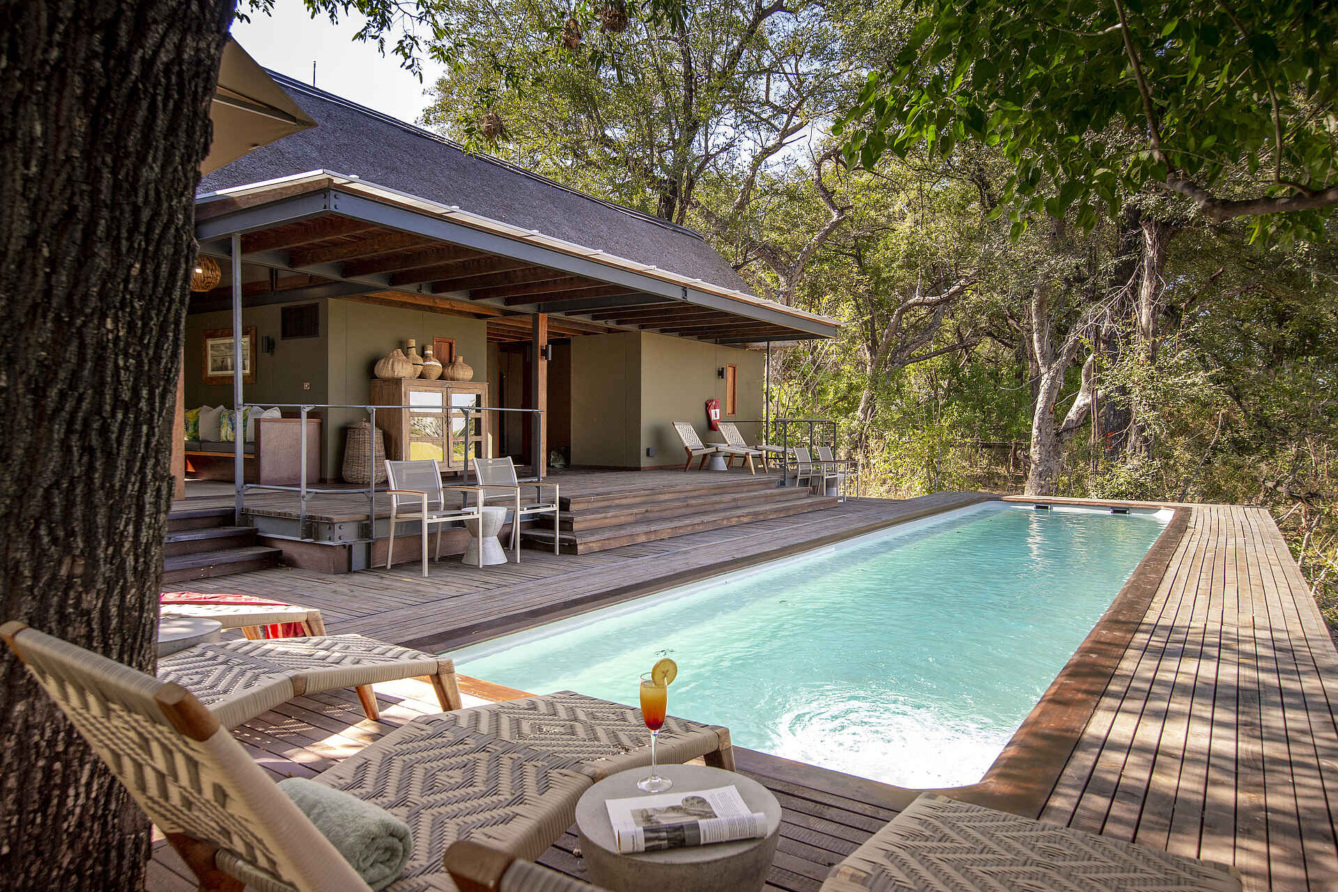 Chitabe Camp: Der Pool