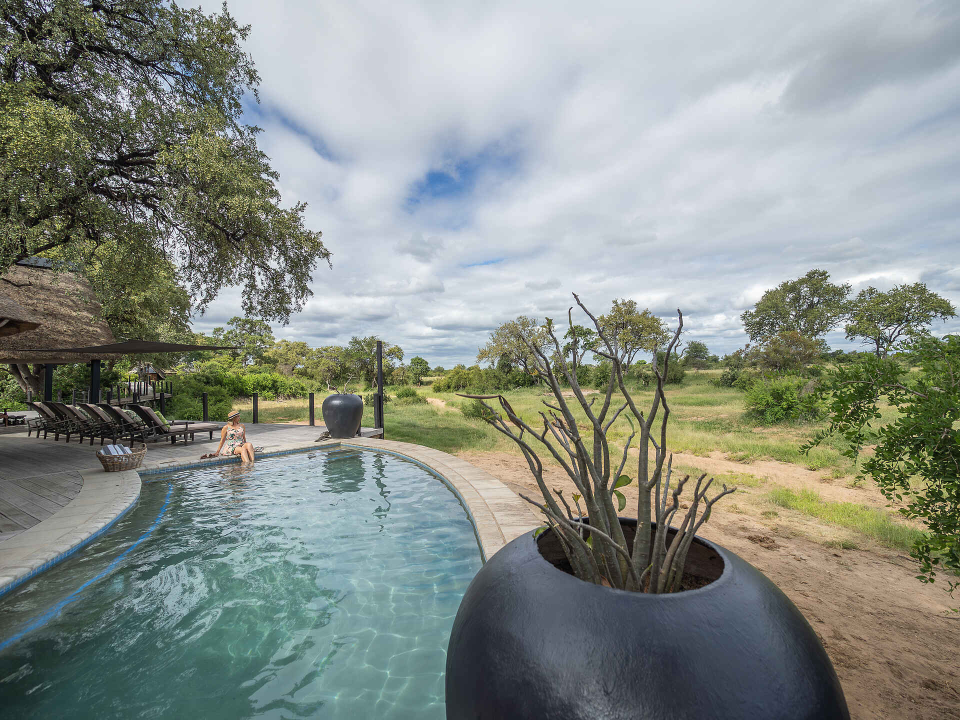 Kambaku River Sands: Der Pool Kambaku River Sands: Der Pool