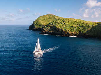 LUX Grand Baie: Ausflug mit einem Katamaran LUX Grand Baie: Ausflug mit einem Katamaran