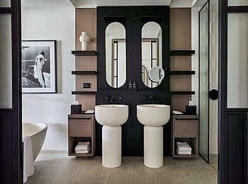 LUX Grand Baie: Das Hauptbadezimmer der Pool Residence LUX Grand Baie: Das Hauptbadezimmer der Pool Residence