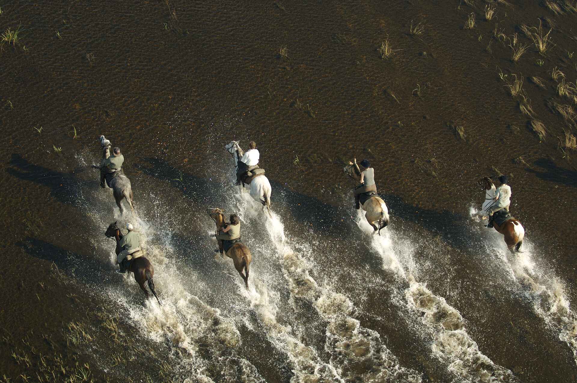 Macatoo Camp: Ausritt von oben