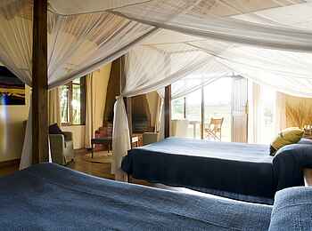 Ngorongoro Farmhouse: Twinbettzimmer Ngorongoro Farmhouse: Twinbettzimmer