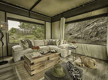 Nimali Mara Camp: Das Wohnzimmer Nimali Mara Camp: Das Wohnzimmer