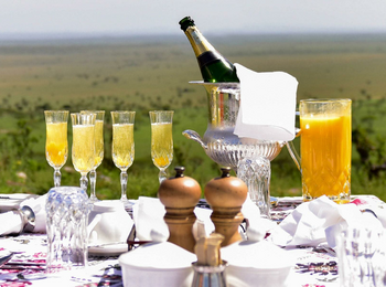 One Nature Mara River Lodge: Buschfrühstück