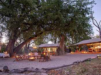 Selinda Explorers Camp: Dämmerung