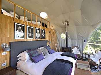The Highlands Camp: Family Tent Bett